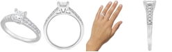 Macy's Diamond Princess Engagement Ring (1 ct. t.w.) in 14k White Gold